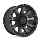 XD Wheels XD85221067418N - Xd852 Gauntlet 20X10 Satin Black With Gray Tint