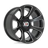 XD Wheels XD85429067300 - Xd854 Reactor 20X9 Gloss Black Milled