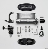 Wilwood 261-13269 - HV Tandem M/C Kit w L/H Bracket & Prop Valve - 1in Bore