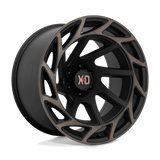 XD Wheels XD86022268644N - Xd860 Onslaught 22X12 Satin Black With Bronze Tint