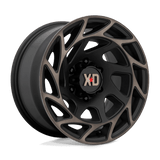 XD Wheels XD86029087600 - Xd860 Onslaught 20X9 Satin Black With Bronze Tint