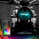 XKGLOW XK-5IN-KIT-W - XK Glow Chrome Bezel 5.75in XKchrome LED headlight