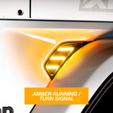 XKGLOW XK-VENT-A-KIT - XK Glow Amber Jeep Air Vent Light w/ Turn Signal & Running Light XKGLOW XK-VENT-A-KIT - XK Glow Amber Jeep Air Vent Light w/ Turn Signal & Running Light
