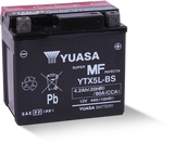 Yuasa Battery YUAM32X5B - Yuasa YTX5L-BS Maintenance Free AGM 12-Volt Battery w/Bottle
