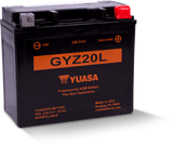 Yuasa Battery YUAM720GZ - Yuasa GYZ20L High Performance Maintenance Free AGM 12-Volt Battery