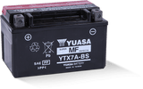 Yuasa Battery YUAM32X7A - Yuasa YTX7A-BS Maintenance Free AGM 12-Volt Battery w/Bottle