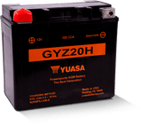 Yuasa Battery YUAM72RGH - Yuasa GYZ20H High Performance Maintenance Free AGM 12-Volt Battery