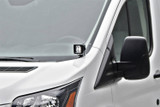 ZROADZ Z365751 - 2015-2018 Ford Transit Hood Hinge LED Bracket to mount (2) 3 Inch LED Pod Lights - PN #