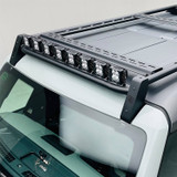 ZROADZ Z845221 - Roof Rack with (8) 3 Inch  LED Pods, 30 Inch Straight Single Row Light and Universal Wiring Harness