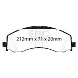 EBC S2KF2021 - S2 Brake Pad and Rotor Kit