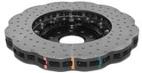 DBA DBA52830WBLKXD - 15-21 Audi S3 Front 5000 Series Drilled Rotor w/Black Hat