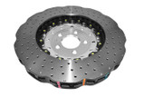 DBA DBA53002WSLVXD - 14-18 Audi RS7 (w/Iron Rotors) Front 5000 Series Cross Drilled Rotor w/Silver Hat