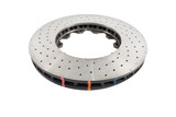 DBA DBA53916.1XD - 19+ Chevrolet Camaro ZL1 (w/ M6 Nuts) 5000 Series Cross Drilled & Dimpled Brake Rotor