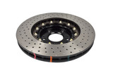 DBA DBA53146BLKXD - 2018+ Hyundai I30 N Performance Front Crossdrilled/Dimpled 5000 Series Rotor