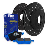 EBC S6KF1211 - S6 Brake Pad and Rotor Kit