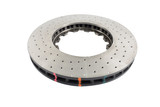 DBA DBA53940.1XD - 19+ Chevrolet Camaro ZL1 (w/ NAS Nuts) 5000 Series Cross Drilled & Dimpled KP Brake Rotor