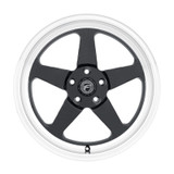 Forgestar F09177067P06 - D5 Drag 17x7.0 / 5x114.3 BP / ET06 / 4.25in BS Gloss Black Wheel