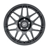 Forgestar F17277084P00 - F14 Drag 17x7.0 / 6x139.7 BP / ET00 / 4.0in BS Satin Black Wheel
