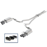 Ford Racing M-5200-M8TFA - 18+ Mustang GT 5.0L Cat-Back Touring Exhaust System w/Carbon Fiber Tips