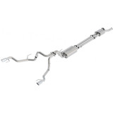 Ford Racing M-5200-F15RTC - 2017 F-150 Raptor 3.5L Touring Cat-Back Exhaust System Dual Rear Exit w/ Chrome Tips