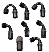 Fragola 2609010 - 10AN Race-Rite Crimp-On Hose End 90 Degree