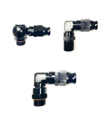 Fragola 689707-BL - 8AN 90 Degree Real Street Hose End x -6AN Male ORB (9/16-18)