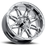 Fuel Wheels D53018901745 - Aluminum Wheels 18X9 Hostage D530 8 On 170 Chrome 125.2 Bore -12 Offset Fuel Off Road Wheels
