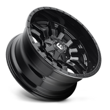 Fuel Wheels D59618901757 - Aluminum Wheels 18X9 Sledge D596 8 On 170 Matte Black/Gloss Black Lip 125.1 Bore 20 Offset Fuel Off Road Wheels