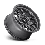 Fuel Wheels D67218907545 - Aluminum Wheels 18X9 Tech D672 5 On 127 Matte Anthracite Gray 71.5 Bore -12 Offset Fuel Off Road Wheels