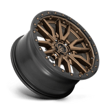 Fuel Wheels D68118907545 - Aluminum Wheels 18X9 Rebel D681 5 On 127 Matte Bronze Black Bead Ring 71.5 Bore -12 Offset Fuel Off Road Wheels