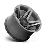 Fuel Wheels D76420009847 - D764 Sfj 20X10 Matte Gun Metal