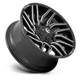 Fuel Wheels D77320002647 - Aluminum Wheels 20X10 Typhoon D773 5 On 114.3/5 On 127 Gloss Black/Milled 78 Bore -18 Offset Fuel Off Road Wheels Fuel Wheels D77320002647 - Aluminum Wheels 20X10 Typhoon D773 5 On 114.3/5 On 127 Gloss Black/Milled 78 Bore -18 Offset Fuel Off Road Wheels