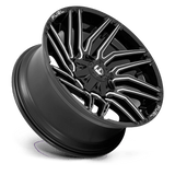 Fuel Wheels D77322001747 - Aluminum Wheels 22X10 Typhoon D773 8 On 170 Gloss Black Milled 125.1 Bore -18 Offset Fuel Off Road Wheels