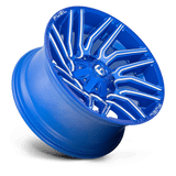 Fuel Wheels D77420009847 - Aluminum Wheels 20X10 Typhoon D774 6 On 135/6 On 139.7 Anodized Blue MIlled 106.1 Bore -18 Offset Fuel Off Road Wheels Fuel Wheels D77420009847 - Aluminum Wheels 20X10 Typhoon D774 6 On 135/6 On 139.7 Anodized Blue MIlled 106.1 Bore -18 Offset Fuel Off Road Wheels