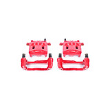 PowerStop S2682 - Power Stop 05-06 Saab 9-2X Front Red Calipers w/Brackets - Pair