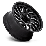 Fuel Wheels D80720908457 - Aluminum Wheels 20X9 Hurricane D807 6 On 139.7 Gloss Black Milled 106.1 Bore 20 Offset Fuel Off Road Wheels