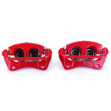 PowerStop S3826 - Power Stop 09-15 Honda Pilot Front Red Calipers w/Brackets - Pair