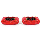PowerStop S5018 - Power Stop 06-10 Hummer H3 Front Red Calipers w/o Brackets - Pair