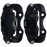 PowerStop S4940BLK - Power Stop 03-06 Cadillac Escalade Rear Black Caliper - Pair w/Bracket