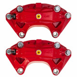PowerStop S6232 - Power Stop 09-19 Nissan 370Z Front Red Calipers w/o Brackets - Pair