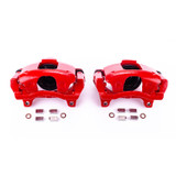 PowerStop S5044A - Power Stop 09-12 Dodge Journey Front Red Calipers w/Brackets - Pair
