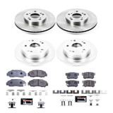 PowerStop TDBK1042 - Power Stop 98-02 Honda Accord Front & Rear Track Day Brake Kit