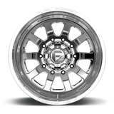 Fuel Wheels DF092082A935 - Dually Wheels 20X8.25 FF09D Dually DE09 PO 10 On 225 Polished 170.1 Bore -202 Offset Outer Dually Fuel Off Road Wheels Fuel Wheels DF092082A935 - Dually Wheels 20X8.25 FF09D Dually DE09 PO 10 On 225 Polished 170.1 Bore -202 Offset Outer Dually Fuel Off Road Wheels