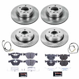 PowerStop TDBK5765 - Power Stop 06-07 BMW 525i Front & Rear Track Day Brake Kit