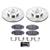 PowerStop TDBK2439 - Power Stop 02-06 Acura RSX Front Track Day Brake Kit
