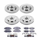 PowerStop TDBK5943 - Power Stop 11-14 Ford Mustang Front & Rear Track Day Brake Kit