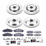 PowerStop TDBK1418 - Power Stop 05-07 Cadillac XLR Front & Rear Track Day Brake Kit