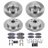 PowerStop TDBK6237 - Power Stop 12-13 Infiniti M35h Front & Rear Track Day Brake Kit