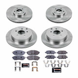 PowerStop TDBK4476 - Power Stop 11-14 Nissan Murano Front & Rear Track Day Brake Kit