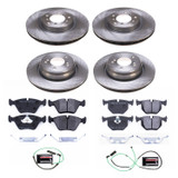PowerStop TDSK5730 - Power Stop 01-06 BMW M3 Front & Rear Track Day SPEC Brake Kit